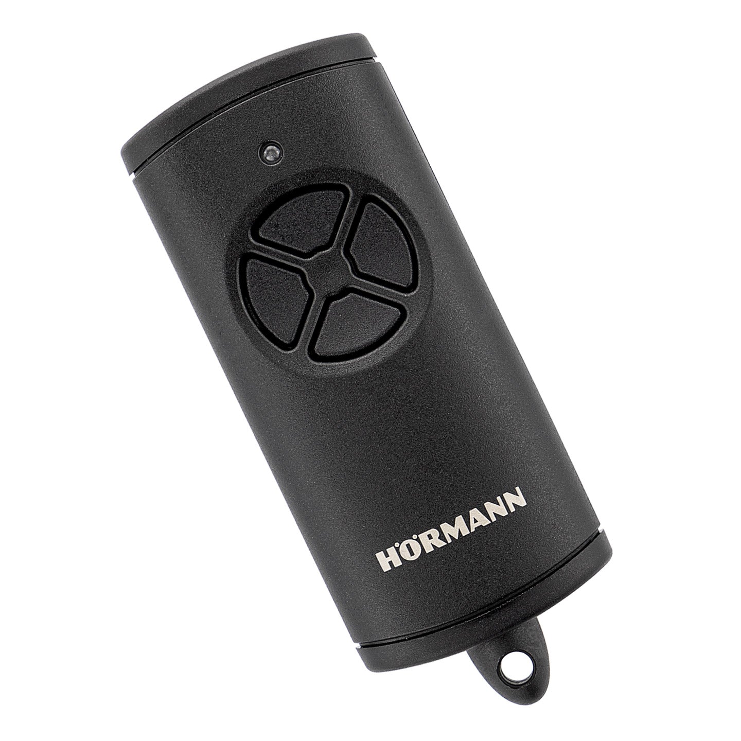Mando a distancia Hörmann HSE 4, BiSecur, plástico estructurado negro