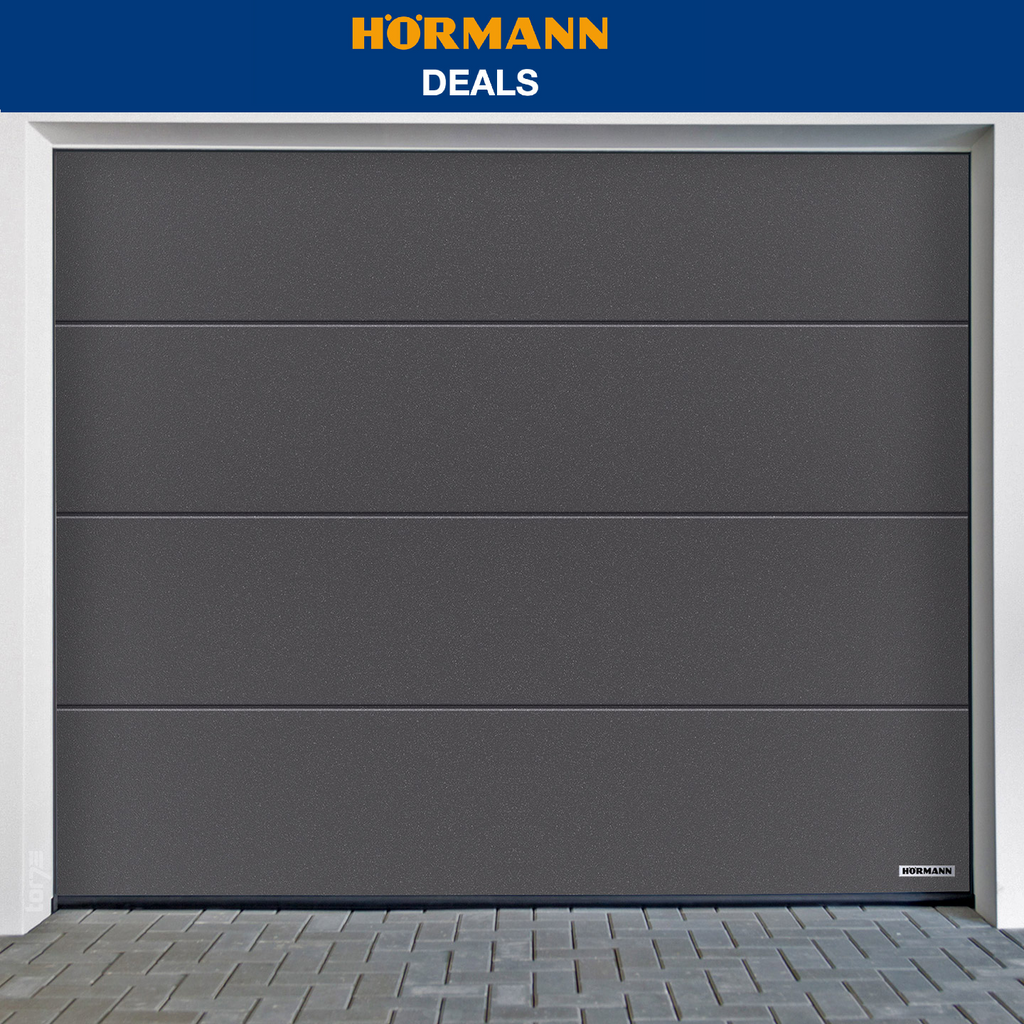 Puerta de Garaje Hörmann RenoMatic Acanalado L Planar