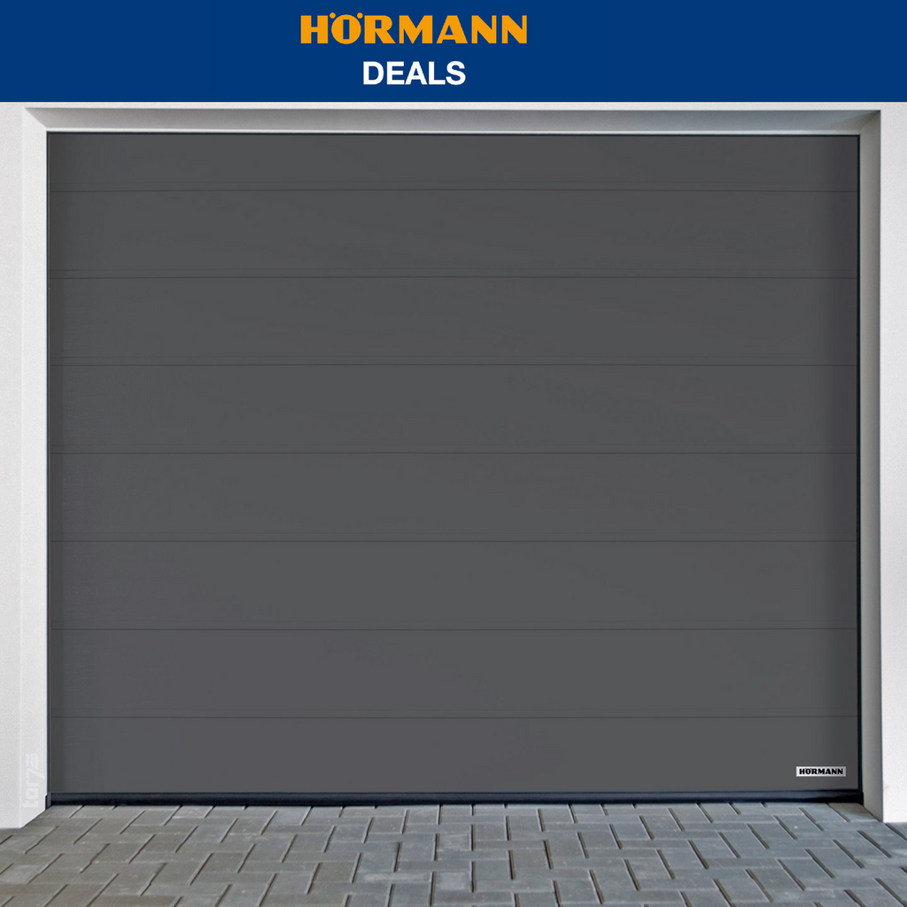 Puerta de Garaje Hörmann RenoMatic Acanalado M Planar