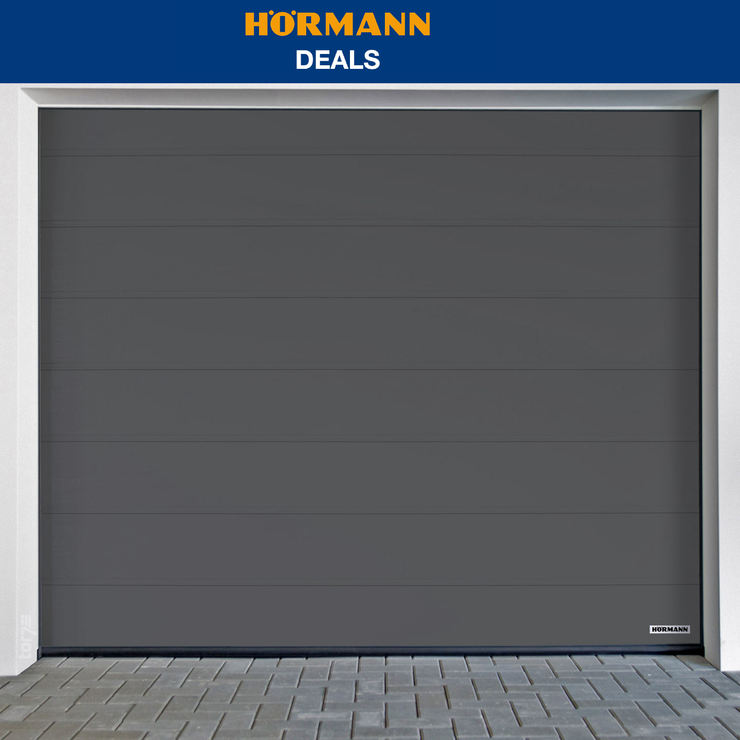 Puerta de Garaje Hörmann RenoMatic Acanalado M Planar