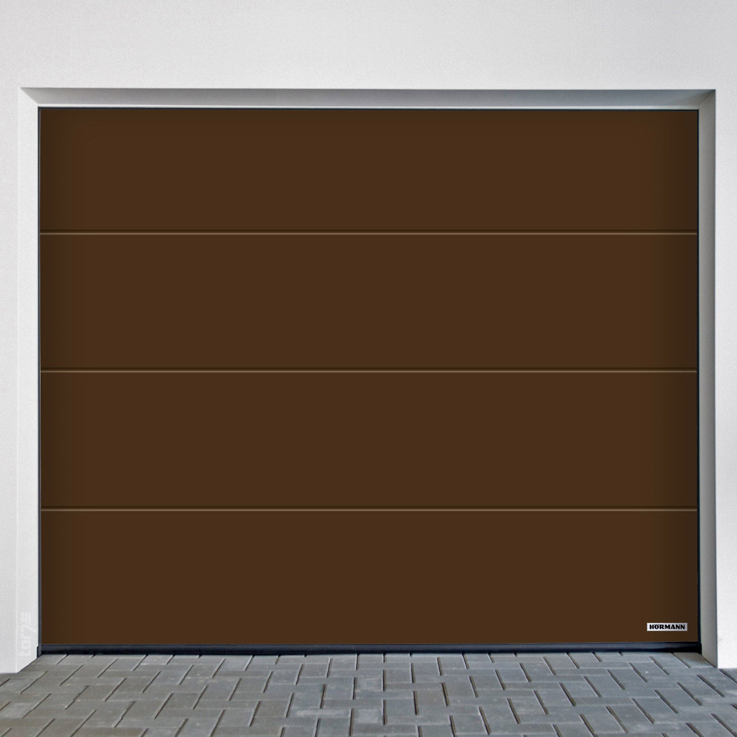 Puerta de Garaje Hörmann RenoMatic Acanalado L Planar