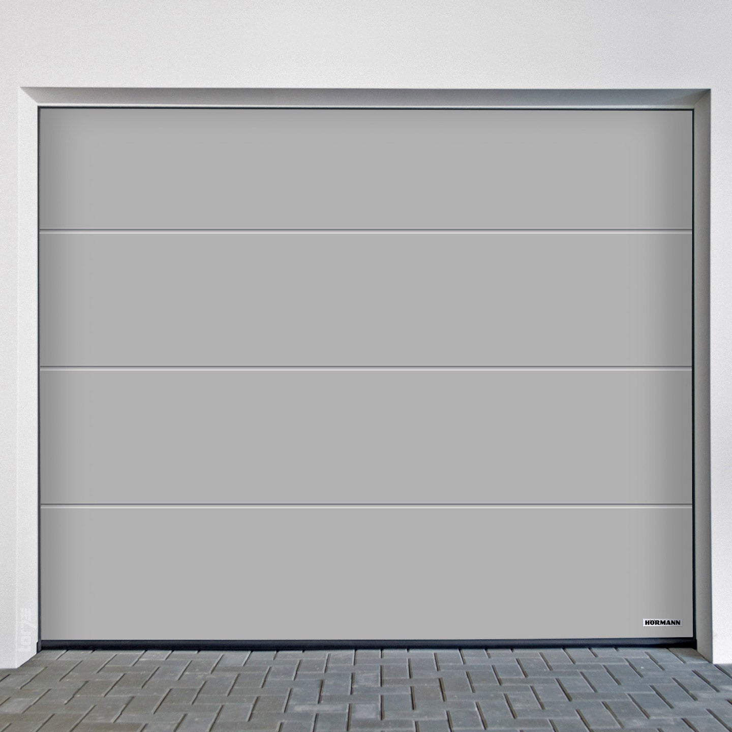 Puerta de Garaje Hörmann RenoMatic Acanalado L Planar