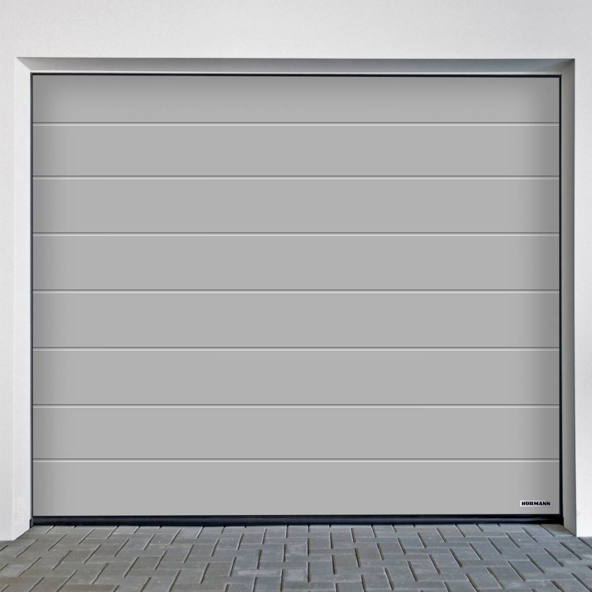 Puerta de Garaje Hörmann RenoMatic Acanalado M Planar