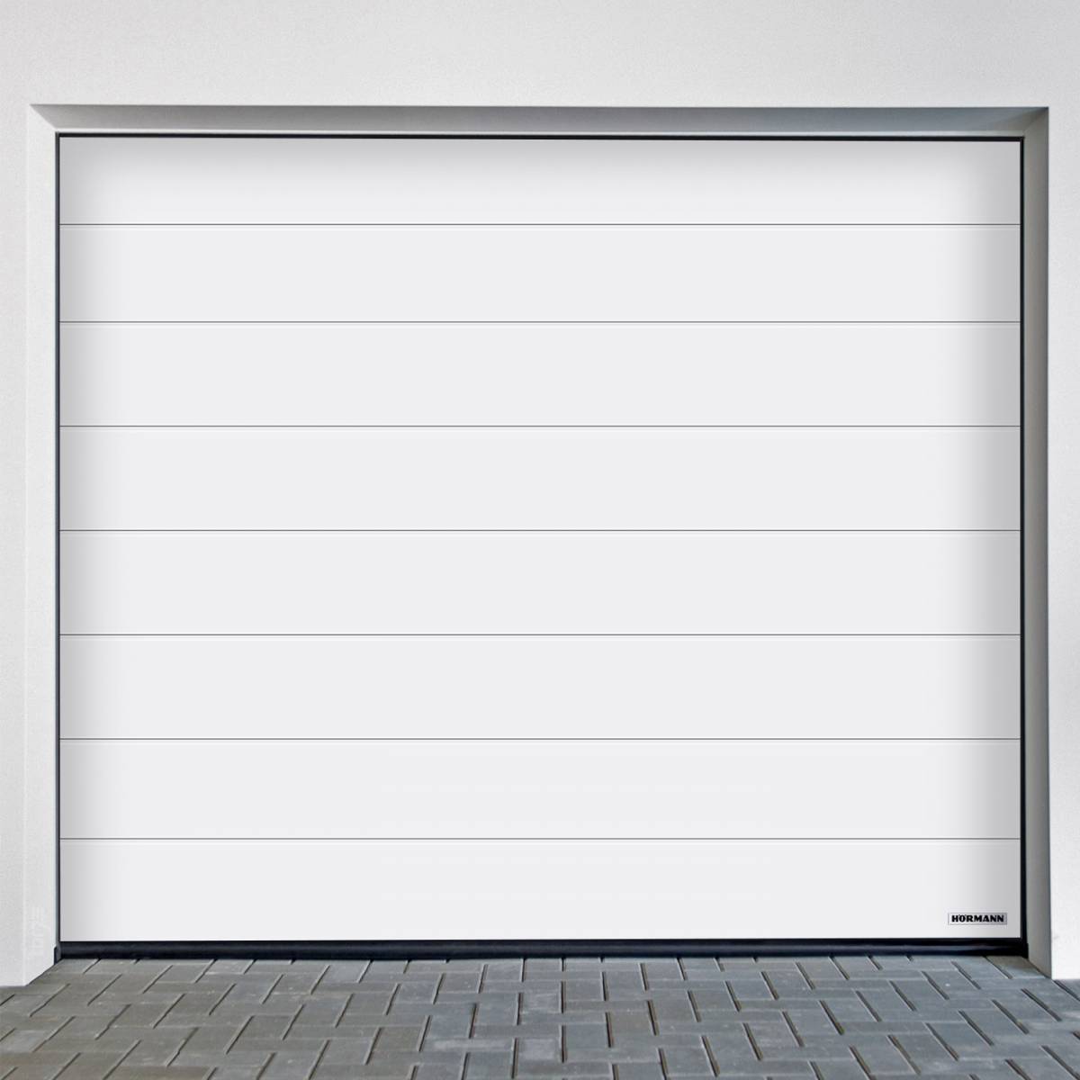 Puerta de Garaje Hörmann RenoMatic Acanalado M Planar